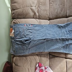 Men's Levi's 527 Slim Bootcut jeans size 34x34 blue jeans